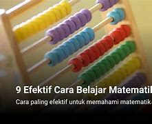 Cara Belajar Matematika